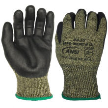 13G ANSI A5 Anti-cut Foam Nitrile Palm Coated NBR Automotive Safety Work Cut Resistant Gloves